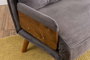 Atelier Del Sofa Cosmo Sofá-Cama de 2 Plazas - Gris